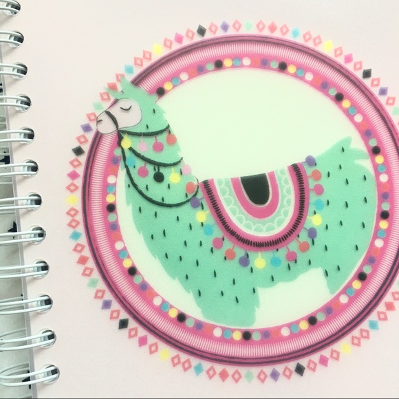 ♦️(SOLD)♦️ Primark Llama Spiral Notebook - Picture 2 of 6